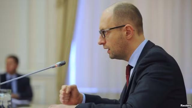 Quyền Thủ tướng Ukraine Arseniy Yatsenyuk.