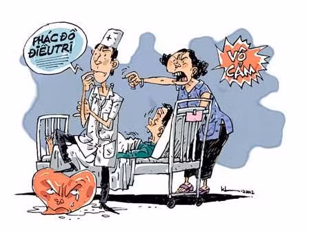 “Căn bệnh” vô cảm trong ngành Y cũng như trong xã hội cần được loại bỏ (Ảnh: baovephapluat.vn).