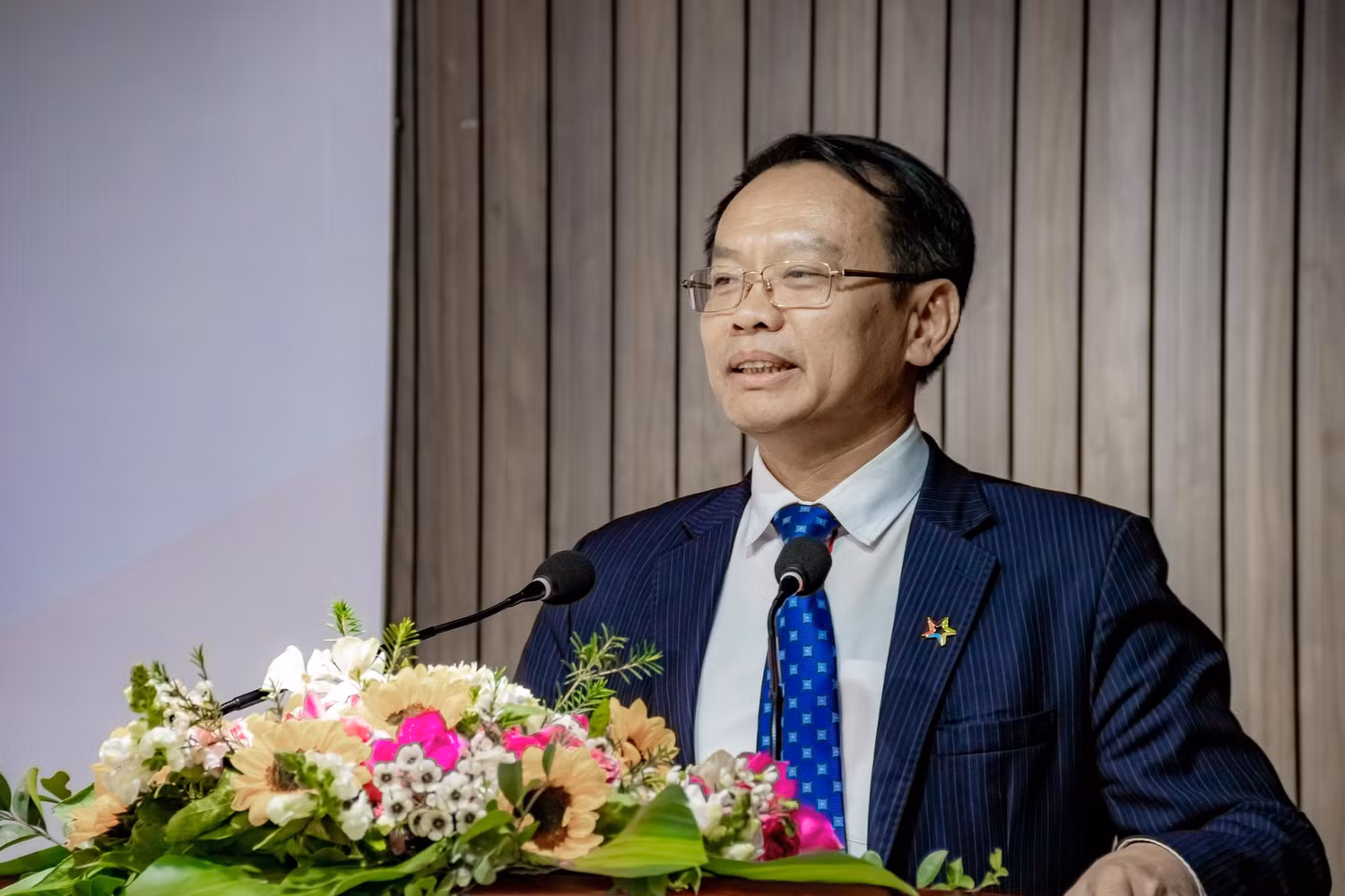 Nhà giáo ưu tú, Tiến sĩ Phạm Xuân Khánh, Hiệu trưởng Trường Cao đẳng Công nghệ cao Hà Nội (Nguồn: Fanpage nhà trường).
