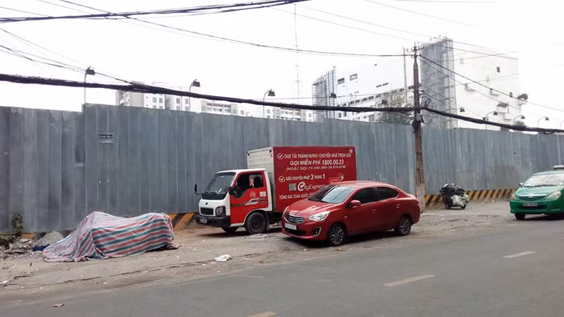 Khu đất vàng 1 Bis - 1 Kép đường Nguyễn Đình Chiểu (quận 1, thành phố Hồ Chí Minh). (Ảnh: H.L) Khu đất vàng 1 Bis - 1 Kép đường Nguyễn Đình Chiểu (quận 1, thành phố Hồ Chí Minh). (Ảnh: H.L)