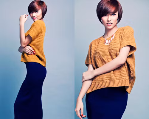 Kiểu tóc bob tuy không còn mới mẻ nhưng vẫn được rất nhiều chân dài lựa chọn. Kiểu tóc bob tuy không còn mới mẻ nhưng vẫn được rất nhiều chân dài lựa chọn.