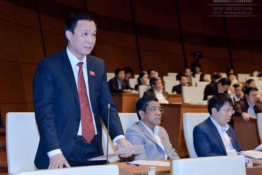 Đại biểu Triệu Thế Hùng: "Cần sự cởi mở cho cả trường đại học công lập và tư thục". (Ảnh: Quochoi.vn)