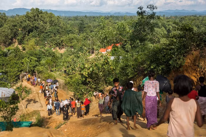 Người tị nạn Rohingya ở Hakim Para, Cox’s Bazar, Bangladesh (Nguồn ảnh: concernusa.org).