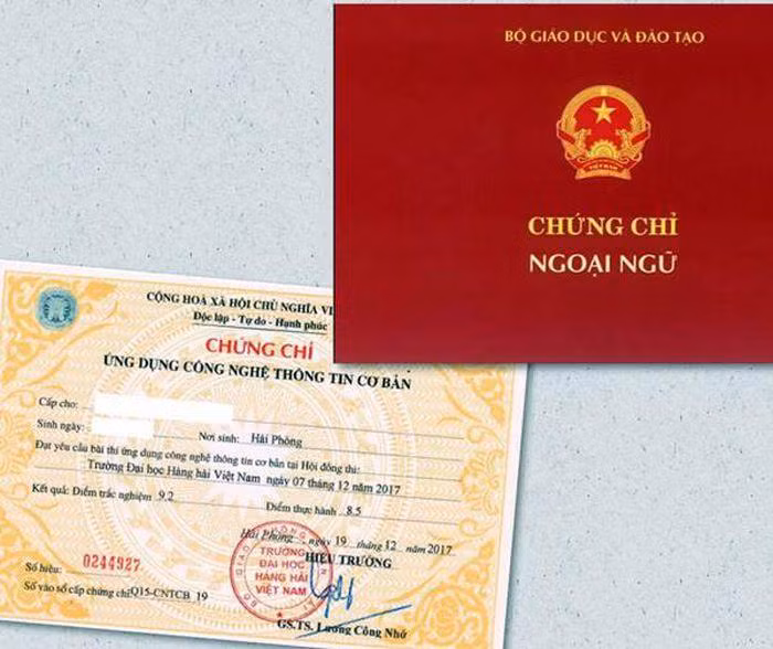 Nhiều giáo viên đang đau đầu với các loại chứng chỉ bồi dưỡng. Ảnh minh họa: