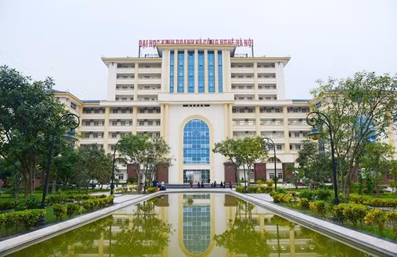 Trường Đại học Kinh doanh và Công nghệ Hà Nội. Ảnh: hubt.edu.vn