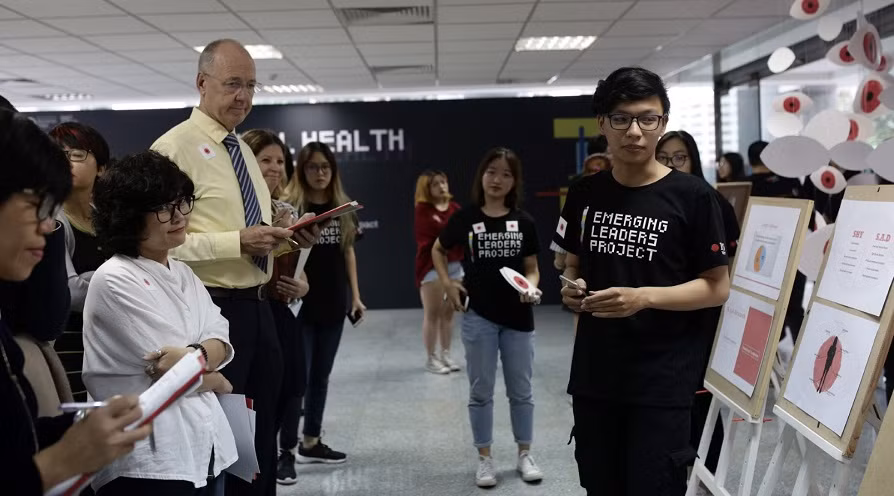Dự án nhà lãnh đạo tiềm năng của đại học RMIT Việt Nam thu hút hơn 300 sinh viên và cán bộ làm việc trong lĩnh vực sức khỏe tâm thần. (Ảnh: Linh Anh)