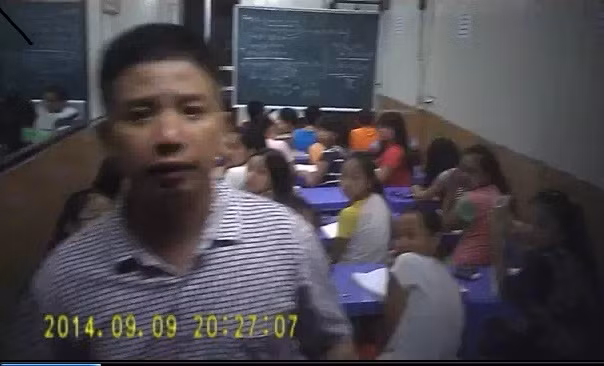 Ảnh chụp từ lớp học thêm tại nhà thầy Nguyễn Tuấn Anh - giáo viên Trường THCS Việt Hòa, Hải Dương