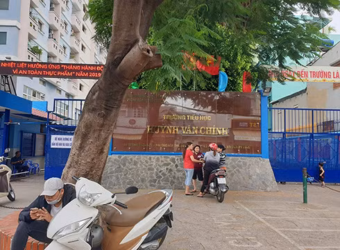 Trường tiểu học Huỳnh Văn Chính, quận Tân Phú, Thành phố Hồ Chí Minh (ảnh minh họa: P.L)