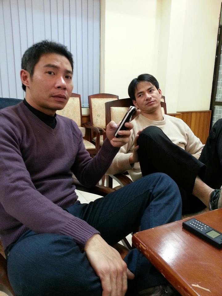 Công Lý, Xuân Bắc với những tâm trạng khác nhau.