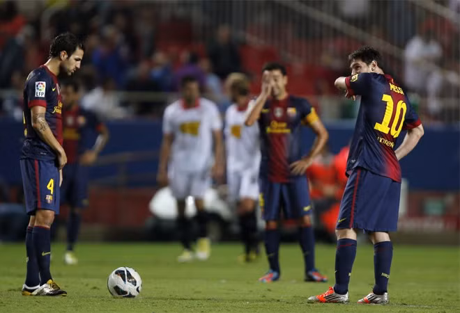 Nỗi buồn Barca.