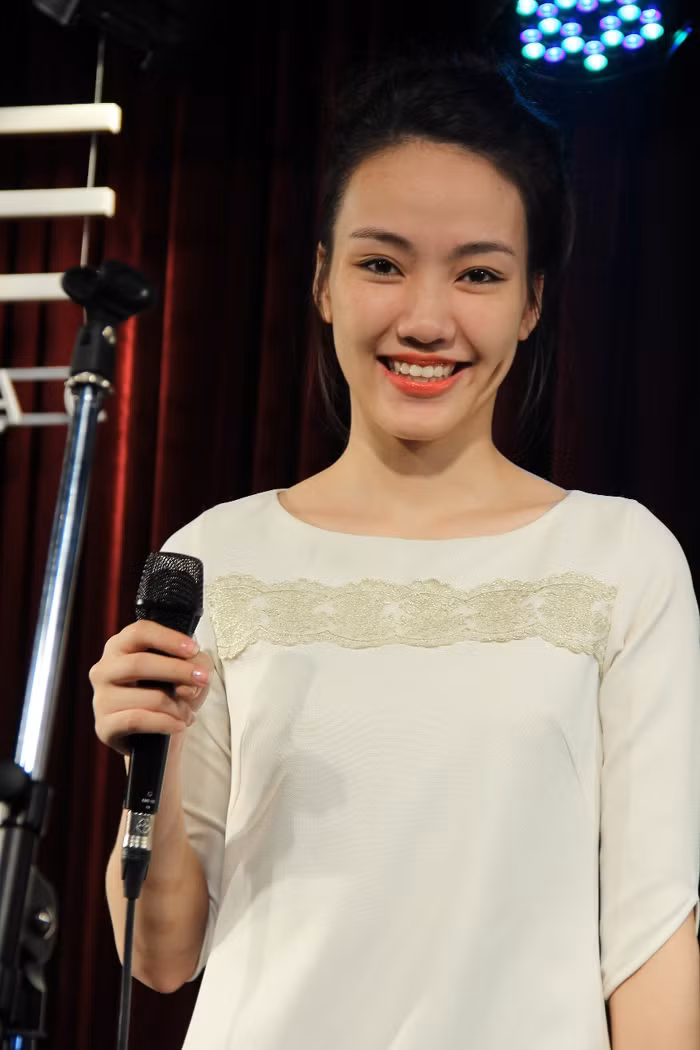 Hương Giang có chất giọng được đánh giá cao.