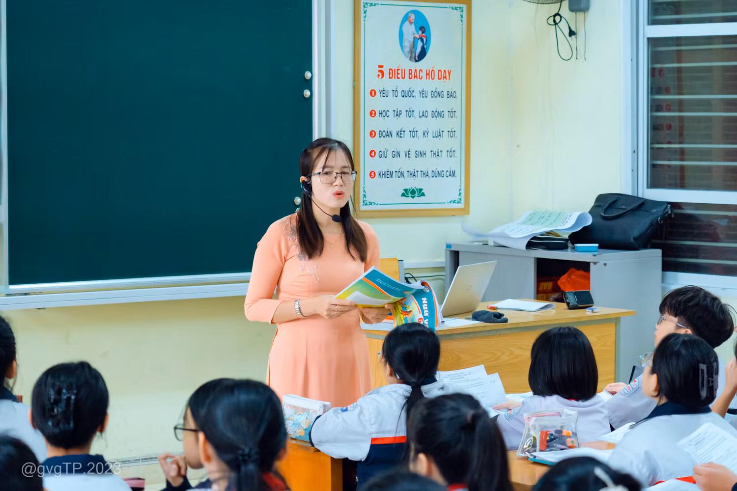 Các nhà trường ở Hải Phòng chủ động, tích cực thực hiện tốt Chương trình Giáo dục phổ thông 2018 (Ảnh: Lã Tiến)
