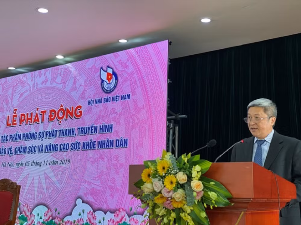 Thứ trưởng Bộ Y tế - Nguyễn Trường Sơn phát biểu khai mạc buổi lễ. Thứ trưởng Bộ Y tế - Nguyễn Trường Sơn phát biểu khai mạc buổi lễ.
