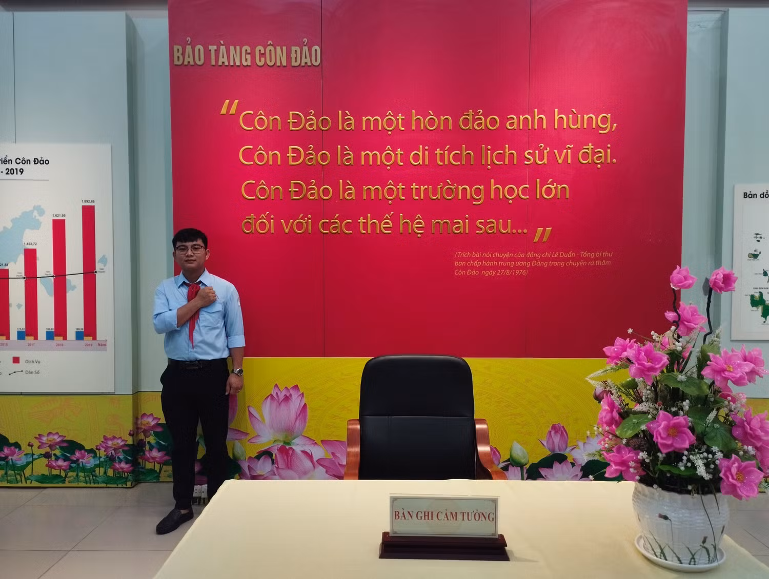 Là giáo viên trẻ thầy Dương luôn tâm niệm phải là tấm gương sáng để học sinh noi theo. (Ảnh: NVCC) Là giáo viên trẻ thầy Dương luôn tâm niệm phải là tấm gương sáng để học sinh noi theo. (Ảnh: NVCC)