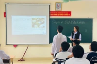 Học sinh Trường Trung học phổ thông chuyên Cao Bằng trong giờ học. Ảnh: Website Nhà trường.