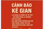 Cảnh báo chiêu lừa đảo mới “chuyển tiền để hoàn tất hồ sơ tuyển sinh cho HS lớp 12”