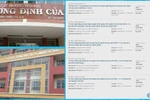 Một số gói thầu mà Major Academy đã trúng tại các trường công lập trên địa bàn Thành phố Hồ Chí Minh. Ảnh chụp màn hình.