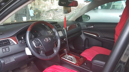 Túi khí không nổ, hệ thống đai an toàn không hoạt động (ảnh nguồn Pháp luật Việt Nam)