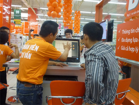 Chỉ cần 1 cái click chuột đơn giản, khách hàng có thể so sánh, đối chiếu giá cả và tìm kiếm thông tin về mọi mặt của sản phẩm trước khi lựa chọn. Chỉ cần 1 cái click chuột đơn giản, khách hàng có thể so sánh, đối chiếu giá cả và tìm kiếm thông tin về mọi mặt của sản phẩm trước khi lựa chọn.