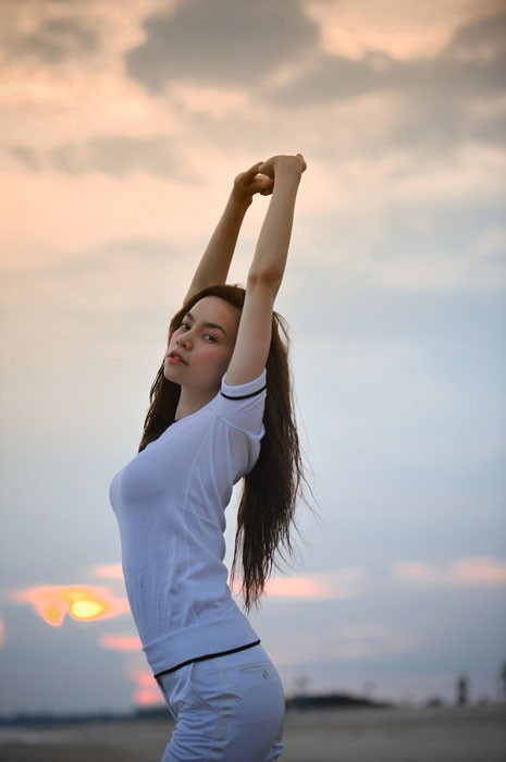 Trong trang phục thể thao, Hồ Ngọc Hà vẫn luôn xinh đẹp. Trong trang phục thể thao, Hồ Ngọc Hà vẫn luôn xinh đẹp.