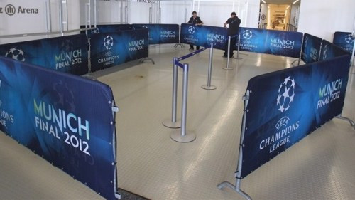 Khu vực dành cho báo giới, truyền thông bên trong SVĐ cũng đã sẵn sàng. Khu vực dành cho báo giới, truyền thông bên trong SVĐ cũng đã sẵn sàng.