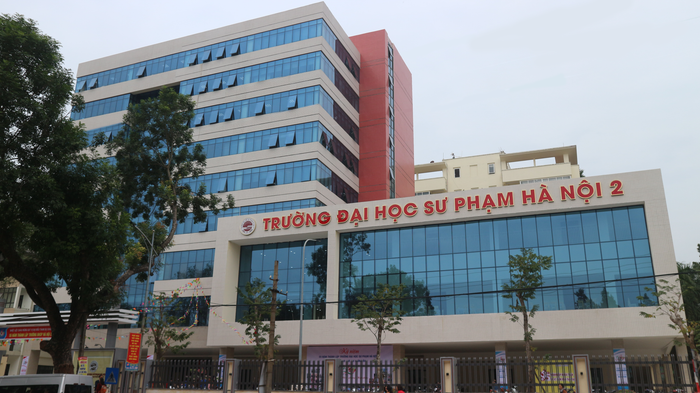Trường Đại học Sư phạm Hà Nội 2. Ảnh: Mộc Hương. Trường Đại học Sư phạm Hà Nội 2. Ảnh: Mộc Hương.