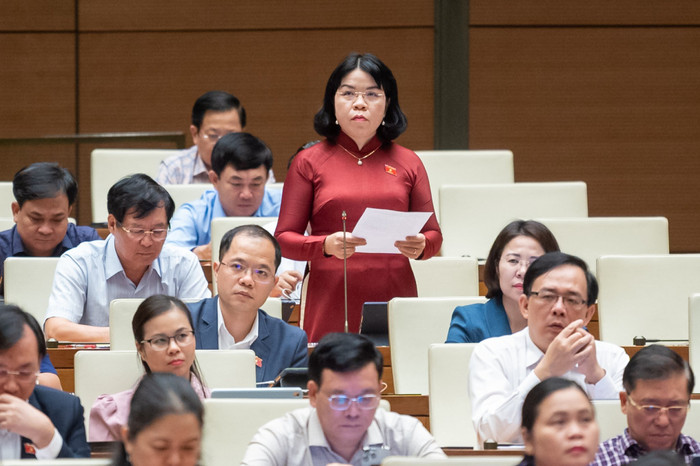 Đại biểu Nguyễn Thị Ngọc Xuân - Đoàn đại biểu Quốc hội tỉnh Bình Dương. Ảnh: quochoi.vn. Đại biểu Nguyễn Thị Ngọc Xuân - Đoàn đại biểu Quốc hội tỉnh Bình Dương. Ảnh: quochoi.vn.