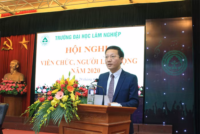 Phó Giáo sư, Tiến sĩ Phạm Minh Toại - Phó Hiệu trưởng Trường Đại học Lâm nghiệp. Ảnh: website trường.