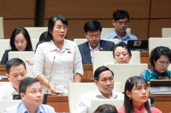 Đại biểu Trần Kim Yến - Đoàn đại biểu Quốc hội Thành phố Hồ Chí Minh. Ảnh: quochoi.vn. Đại biểu Trần Kim Yến - Đoàn đại biểu Quốc hội Thành phố Hồ Chí Minh. Ảnh: quochoi.vn.