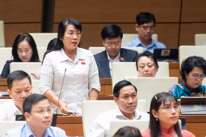 Đại biểu Trần Kim Yến - Đoàn đại biểu Quốc hội Thành phố Hồ Chí Minh. Ảnh: quochoi.vn.