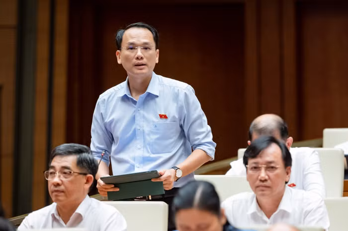 Đại biểu Lưu Bá Mạc - Đoàn Đại biểu Quốc hội tỉnh Lạng Sơn. Ảnh: quochoi.vn.