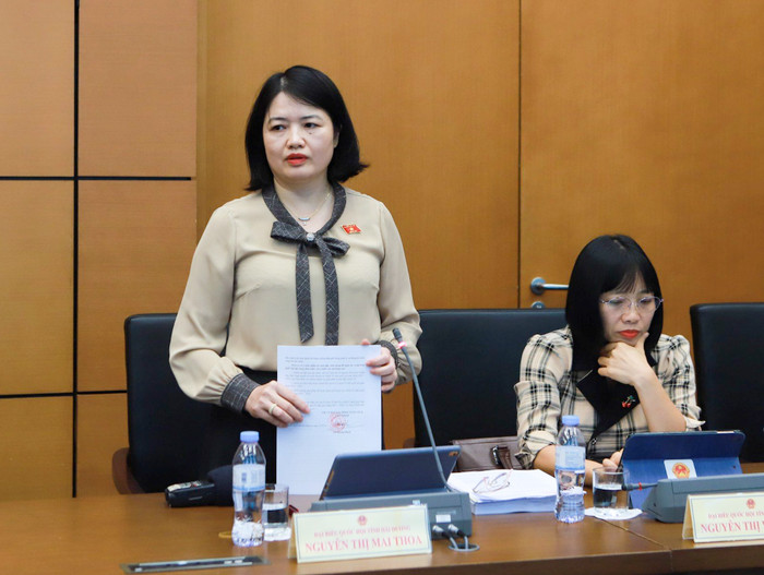 Đại biểu Nguyễn Thị Mai Thoa - Đoàn Đại biểu Quốc hội tỉnh Hải Dương. Ảnh: quochoi.vn. Đại biểu Nguyễn Thị Mai Thoa - Đoàn Đại biểu Quốc hội tỉnh Hải Dương. Ảnh: quochoi.vn.