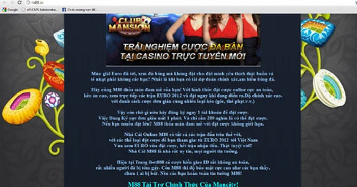 Lời quảng cáo và cam kết rất thách thức các cơ quan quản lý trên trang m88.in được dẫn từ đường link liên kết trên trang bongdaso.com. Lời quảng cáo và cam kết rất thách thức các cơ quan quản lý trên trang m88.in được dẫn từ đường link liên kết trên trang bongdaso.com.