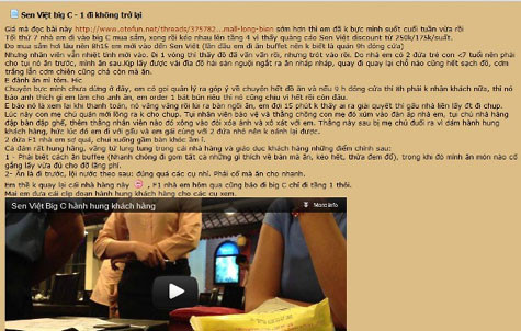 Ảnh chụp lại từ topic đăng trên Otofun của nickname Hanoien. Ảnh chụp lại từ topic đăng trên Otofun của nickname Hanoien.