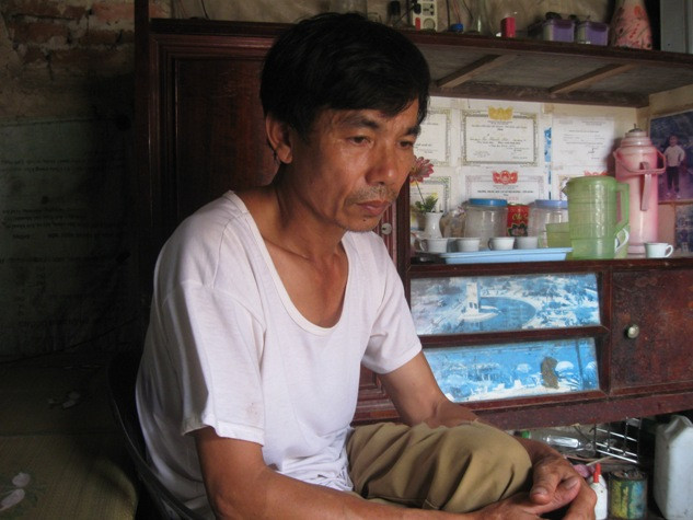 Ông Tạ Văn Hảo - bố đẻ Tạ Văn Thanh