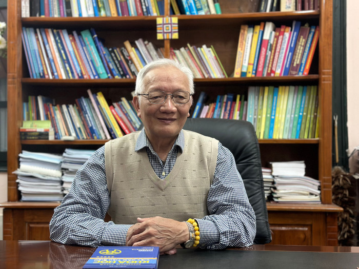 Nhà giáo ưu tú Nguyễn Tùng Lâm (ảnh: Linh An)