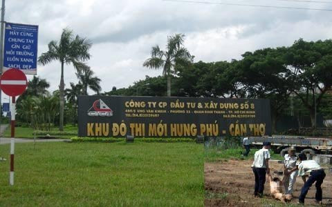 Hành động bảo vệ nam và nữ kéo lê 2 người phụ nữ sẽ được kiểm tra, xác minh và làm rõ (ảnh nhỏ bên phải). Thanh lap doan kiem tra vu \'2 me con khoa than\'