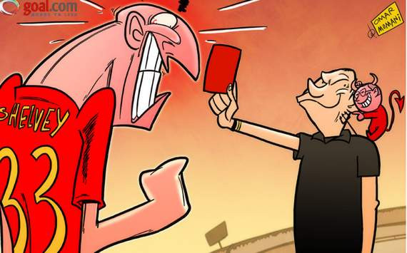 Sau trận đấu, Shelvey đã có những phát biều trên trang Twitter của mình để giải thích nguyên nhân vì sao anh lại trút giận lên đầu Sir Alex. Shelvey cho rằng chính vị HLV của M.U đã tác động đến các trọng tài khiến mình bị đuổi khỏi sân: “Tôi rất xin lỗi người hâm mộ vì chiếc thẻ đỏ này, nhưng tôi không bao giờ thực hiện những cú vào bóng thô bạo đến mức bị đuổi trong những trận đấu quan trọng như vậy. Tôi thành thật xin lỗi các bạn. Tôi cũng muốn xin lỗi Sir Alex, nhưng ở chỗ tôi, người ta không tìm cách đổ thêm dầu vào lửa để người khác bị đuổi khỏi sân.” Sau trận đấu, Shelvey đã có những phát biều trên trang Twitter của mình để giải thích nguyên nhân vì sao anh lại trút giận lên đầu Sir Alex. Shelvey cho rằng chính vị HLV của M.U đã tác động đến các trọng tài khiến mình bị đuổi khỏi sân: “Tôi rất xin lỗi người hâm mộ vì chiếc thẻ đỏ này, nhưng tôi không bao giờ thực hiện những cú vào bóng thô bạo đến mức bị đuổi trong những trận đấu quan trọng như vậy. Tôi thành thật xin lỗi các bạn. Tôi cũng muốn xin lỗi Sir Alex, nhưng ở chỗ tôi, người ta không tìm cách đổ thêm dầu vào lửa để người khác bị đuổi khỏi sân.”