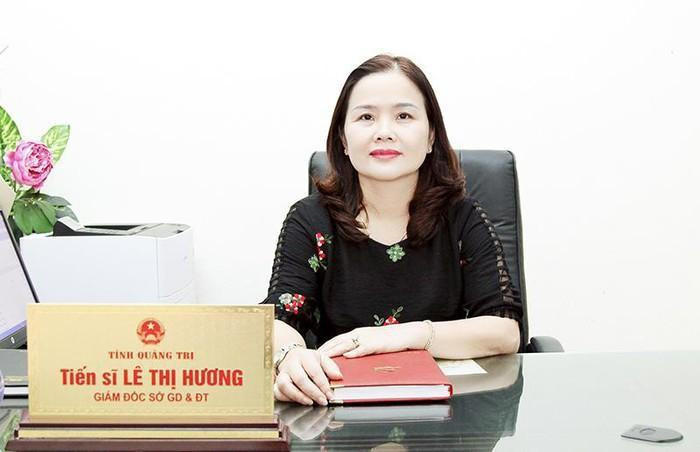 Bà Lê Thị Hương cho biết, thời điểm này, các nhà trường đang dành thời gian tập trung ôn thi cho học sinh lớp 12. (Ảnh: Sở Giáo dục và Đào tạo Quảng Trị). Bà Lê Thị Hương cho biết, thời điểm này, các nhà trường đang dành thời gian tập trung ôn thi cho học sinh lớp 12. (Ảnh: Sở Giáo dục và Đào tạo Quảng Trị).