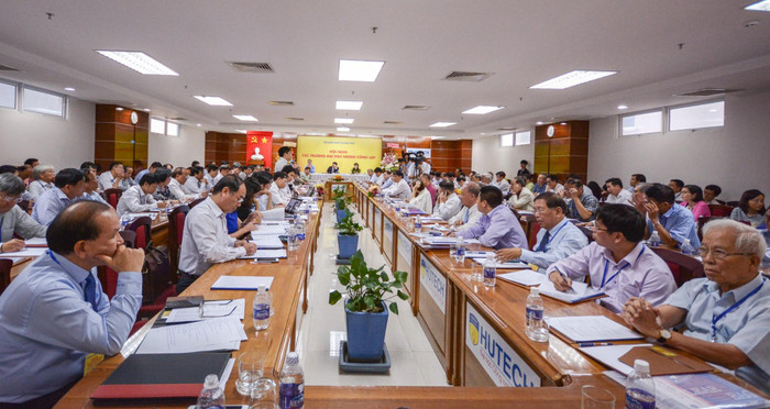 Bộ Giáo dục và Đào tạo tổ chức “Hội nghị các trường đại học ngoài công lập” tại Trụ sở chính trường HUTECH. (Ảnh: NTCC). Bộ Giáo dục và Đào tạo tổ chức “Hội nghị các trường đại học ngoài công lập” tại Trụ sở chính trường HUTECH. (Ảnh: NTCC).