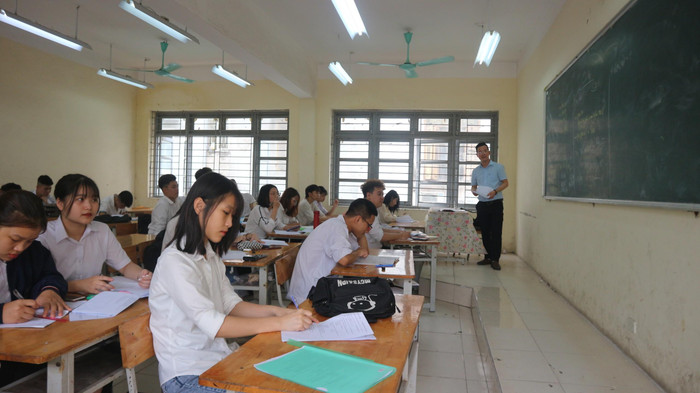 Hoạt động của trung tâm giáo dục nghề nghiệp - giáo dục thường xuyên quận Cầu Giấy. (Ảnh: Ngân Chi). Hoạt động của trung tâm giáo dục nghề nghiệp - giáo dục thường xuyên quận Cầu Giấy. (Ảnh: Ngân Chi).