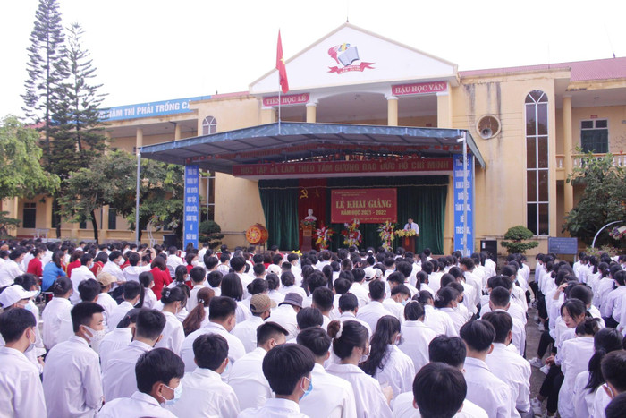Hoạt động tại Trường Trung học phổ thông Kim Xuyên. (Ảnh: NTCC). Hoạt động tại Trường Trung học phổ thông Kim Xuyên. (Ảnh: NTCC).