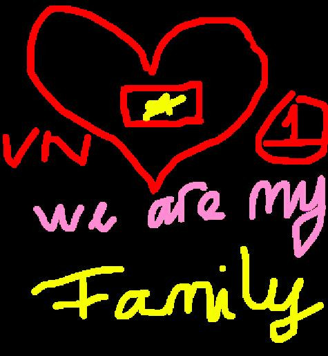 Bức vẽ thể hiện Trường Sa, Hoàng Sa nằm trong trái tim và lời chú thích “We are my family” (Chúng ta là gia đình) hy vọng sẽ làm ấm lòng các chiến sĩ đang ngày đêm bảo vệ tổ quốc. Bức vẽ thể hiện Trường Sa, Hoàng Sa nằm trong trái tim và lời chú thích “We are my family” (Chúng ta là gia đình) hy vọng sẽ làm ấm lòng các chiến sĩ đang ngày đêm bảo vệ tổ quốc.