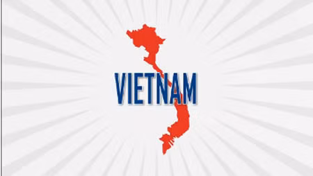 Bản đồ Việt Nam thể hiện trong clip "Arsenal meets Vietnam" (Ảnh cắt từ clip lúc 16 giờ 15 ngày 2.7.2013) Bản đồ Việt Nam thể hiện trong clip "Arsenal meets Vietnam" (Ảnh cắt từ clip lúc 16 giờ 15 ngày 2.7.2013)