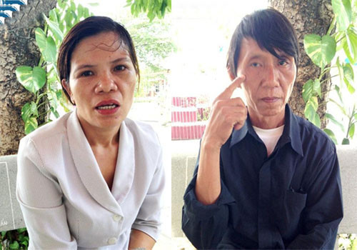 Chị Phạm Thị Bình và ông Lê Đình Phú. Ảnh: Dương Cầm - Giaoduc.net.vn Chị Phạm Thị Bình và ông Lê Đình Phú. Ảnh: Dương Cầm - Giaoduc.net.vn