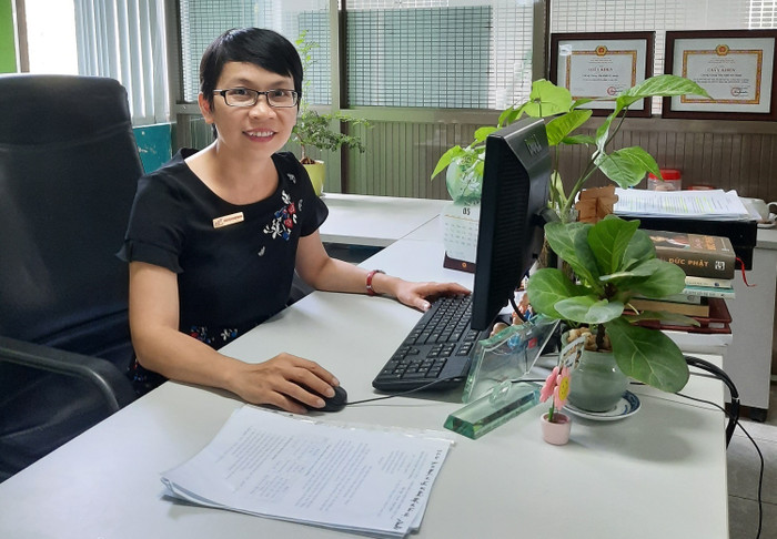Thạc sĩ Trần Thị Nguyệt Sương – Trưởng phòng khảo thí và kiểm định chất lượng, Đại học Tôn Đức Thắng (Ảnh nhân vật cung cấp) Thạc sĩ Trần Thị Nguyệt Sương – Trưởng phòng khảo thí và kiểm định chất lượng, Đại học Tôn Đức Thắng (Ảnh nhân vật cung cấp)