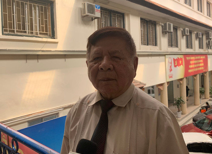 Phó giáo sư Trần Xuân Nhĩ (Ảnh: Thùy Linh) Phó giáo sư Trần Xuân Nhĩ (Ảnh: Thùy Linh)