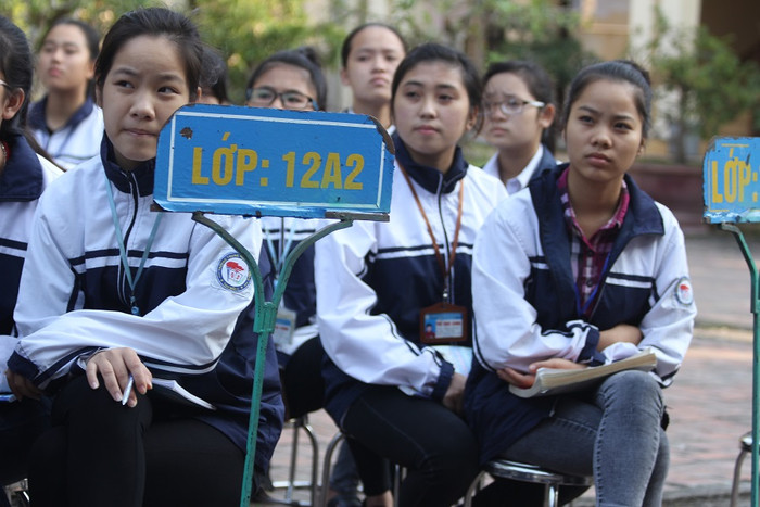 Trường Trung học phổ thông Tam Đảo 2 đã tạo được “thương hiệu” về quản lý giáo dục trong vấn đề chấn chỉnh nền nếp học trò. (Ảnh: Thùy Linh) Trường Trung học phổ thông Tam Đảo 2 đã tạo được “thương hiệu” về quản lý giáo dục trong vấn đề chấn chỉnh nền nếp học trò. (Ảnh: Thùy Linh)