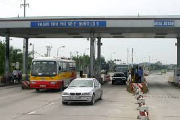 Trạm thu phí Quốc lộ 5 - ảnh nguồn Petrotimes. Trạm thu phí Quốc lộ 5 - ảnh nguồn Petrotimes.