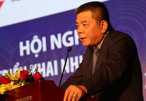 Chủ tịch Ngân hàng TMCP Đầu tư - Phát triển Việt Nam ông Trần Bắc Hà khẳng định Hoàng Anh Gia Lai là doanh nghiệp có uy tín với ngành ngân hàng. Ảnh nguồn Vnexpress. Chủ tịch Ngân hàng TMCP Đầu tư - Phát triển Việt Nam ông Trần Bắc Hà khẳng định Hoàng Anh Gia Lai là doanh nghiệp có uy tín với ngành ngân hàng. Ảnh nguồn Vnexpress.